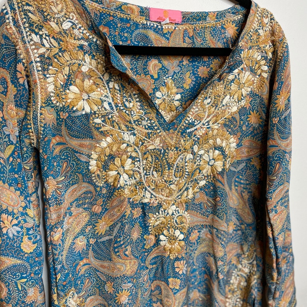 Vintage tunic top